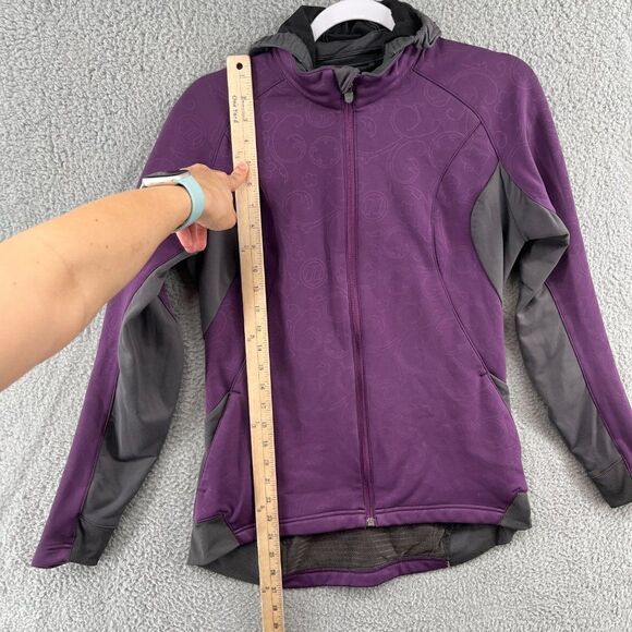Novara Cycling Jacket Full Zip Size Medium Vented Pockets Hooded - Picture 9 of 12